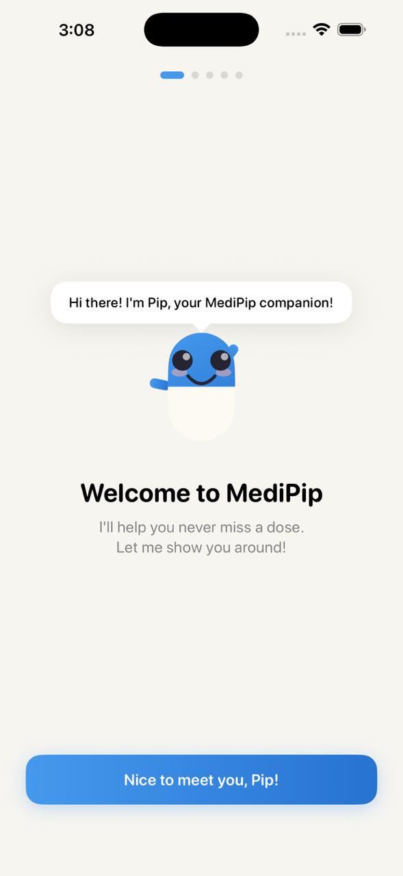 Onboarding step 1: Welcome