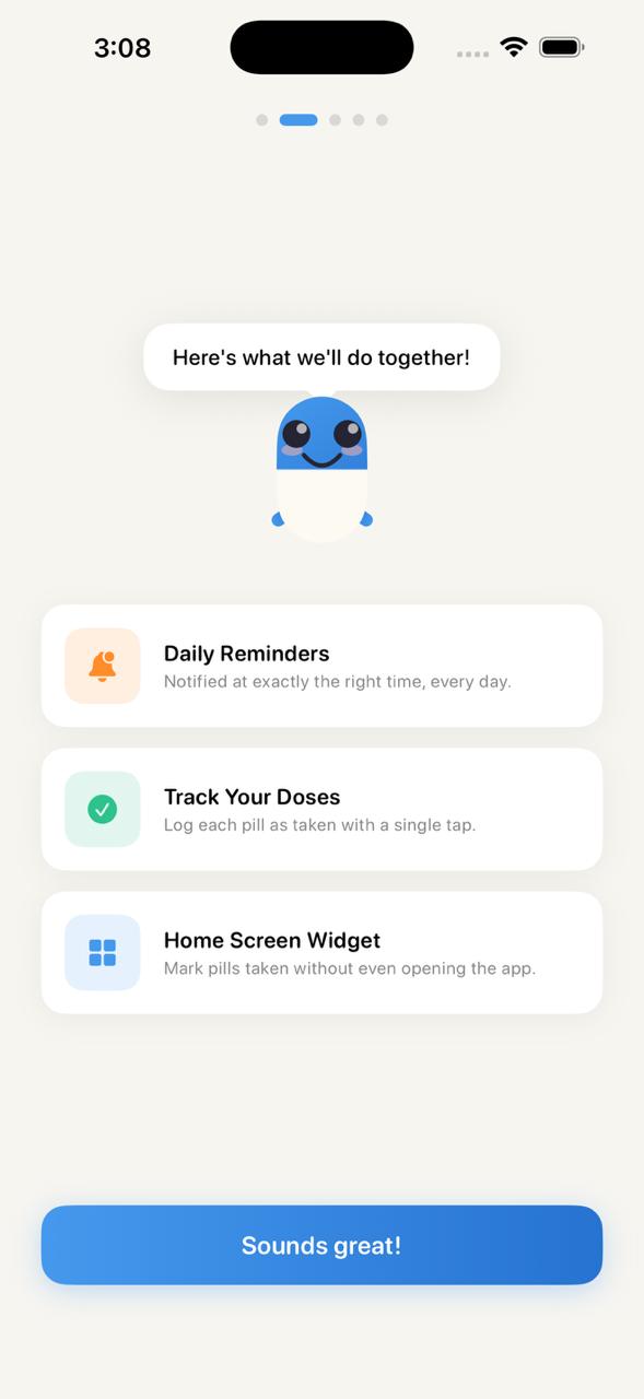 Onboarding step 2: Features overview